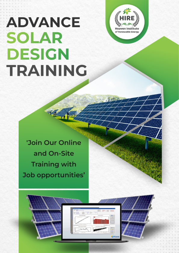 HIRE Advance Solar design Course Syllabus | HeavenInstitute